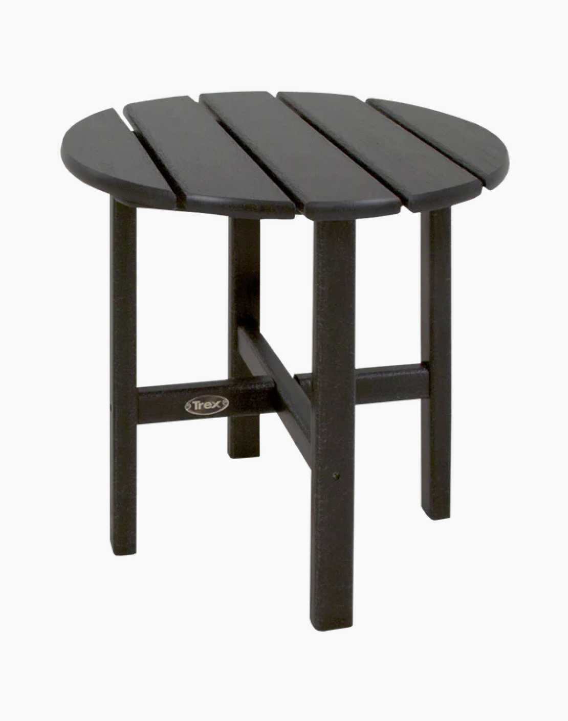 Trex Outdoor Furniture Cape Cod Round 18-Inch Side Table