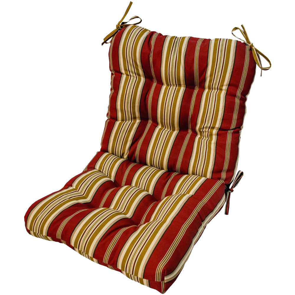 Greendale Home Fashions Indoor Outdoor Seat Back Chair Cushion