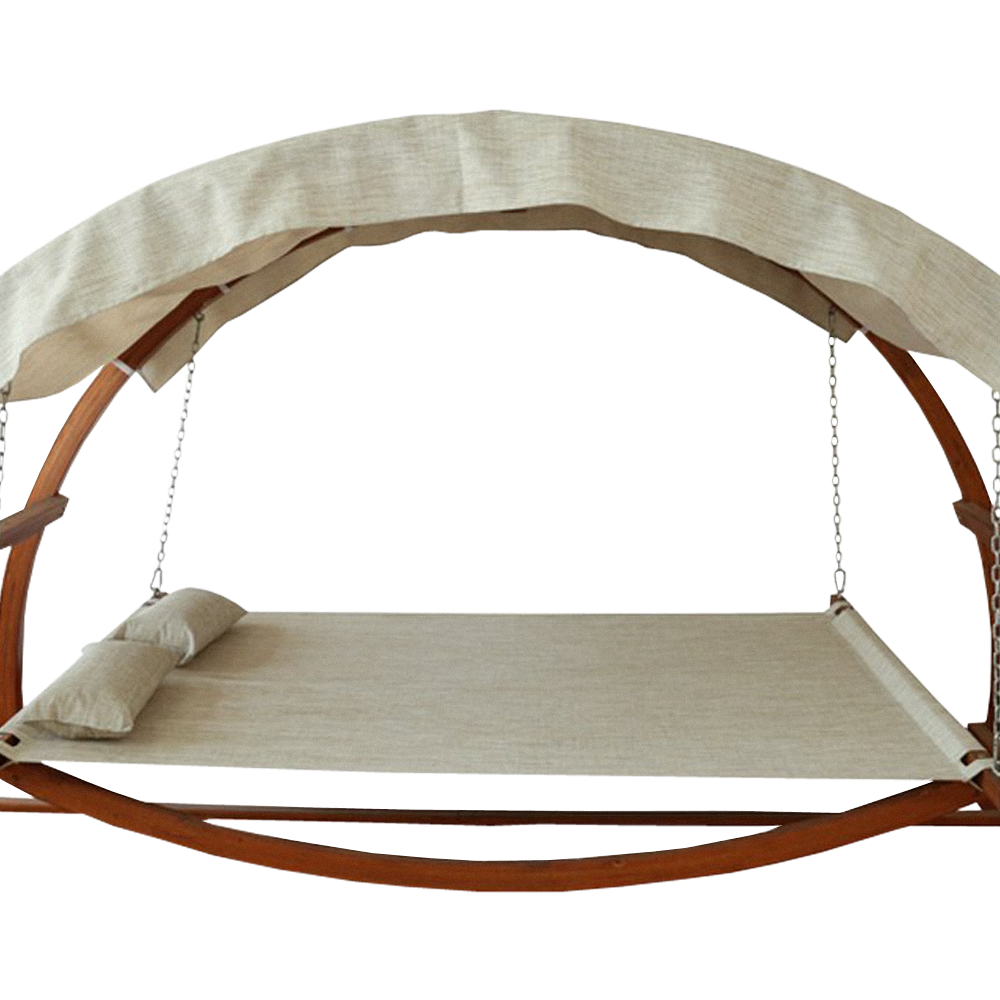 Leisure Season SBWC402 Swing Bed with Canopy