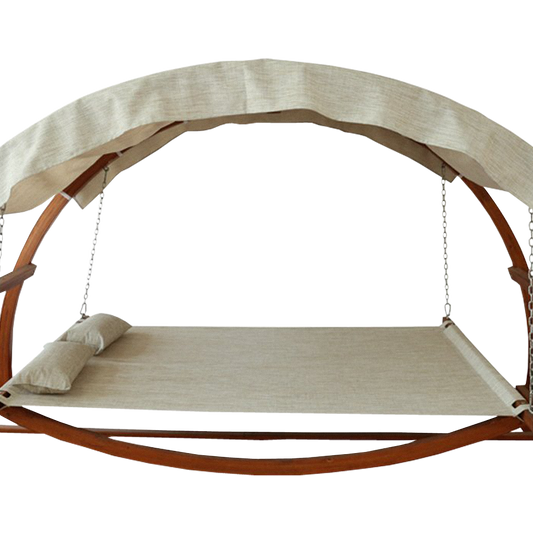 Leisure Season SBWC402 Swing Bed with Canopy