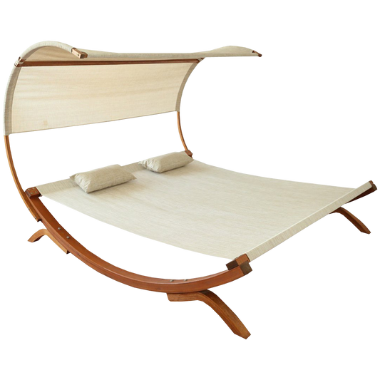 Leisure Season SNBC403 Sunbed with Canopy