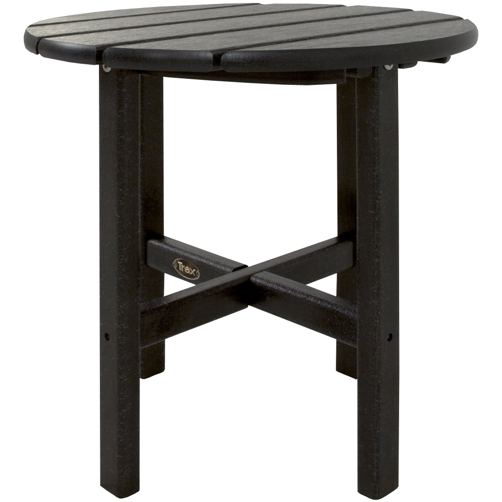 Trex Outdoor Furniture Cape Cod Round 18-Inch Side Table