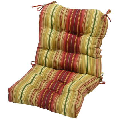Greendale Home Fashions Indoor Outdoor Seat Back Chair Cushion