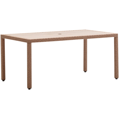 Strathwood Griffen All Weather Wicker and Resin Dining Table